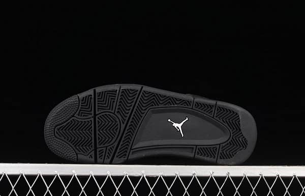 Air Jordan 4 Black Cat black cat head frosted CU1110-010 - Image 14