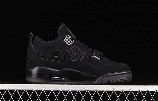 Air Jordan 4 Black Cat black cat head frosted CU1110-010 - Image 15