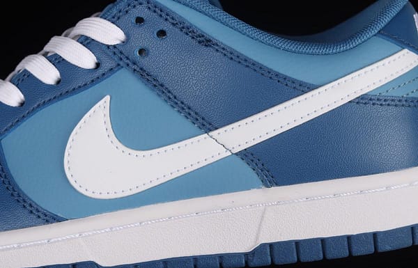 NIKE SB DUNK Low Dark Marina Blue sea blue color SB buckle rebound fashion leisure board shoes DJ6188-400 - Image 7