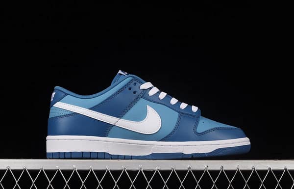 NIKE SB DUNK Low Dark Marina Blue sea blue color SB buckle rebound fashion leisure board shoes DJ6188-400 - Image 15
