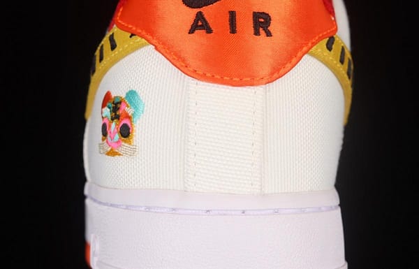 NIKE Air Force 1y07 Low year of the Tiger limited color matching low-top canvas casual board shoes DQ4502-171 - Image 6