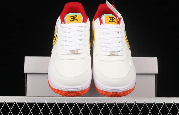 NIKE Air Force 1y07 Low year of the Tiger limited color matching low-top canvas casual board shoes DQ4502-171 - Image 12