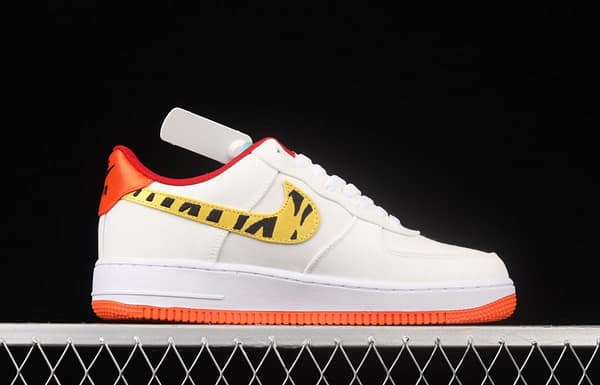 NIKE Air Force 1y07 Low year of the Tiger limited color matching low-top canvas casual board shoes DQ4502-171 - Image 15