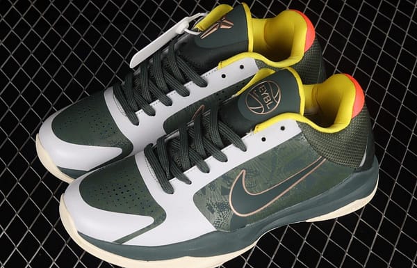 NIKE Zoom Kobe V Protro EYBL Kobe Bryant 5 Elite Green 2020 reproduce low-gang sports basketball shoes CD4991-300 - Image 11