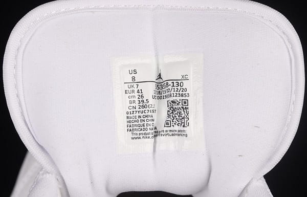 Air Jordan 1 Low pure white low-top cultural basketball shoes 553558-130 - Image 5