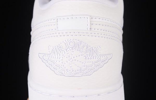 Air Jordan 1 Low pure white low-top cultural basketball shoes 553558-130 - Image 6