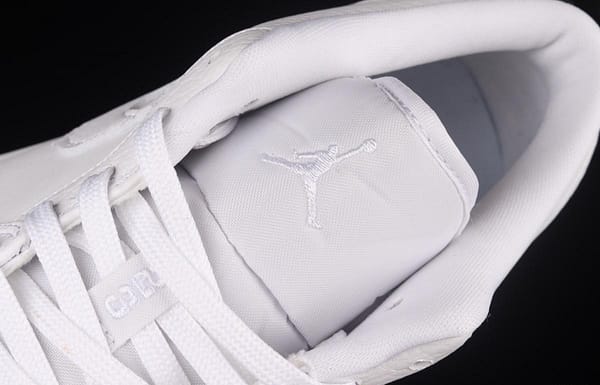 Air Jordan 1 Low pure white low-top cultural basketball shoes 553558-130 - Image 8