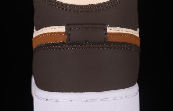 Air Jordan 1 Mid beige brown vintage basketball shoes DO6699-200 - Image 7