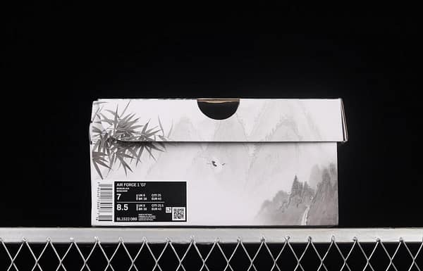 NIKE Air Force 11607 Low landscape ink painting Chinese limelight low-top casual board shoes BL1522-089 - Image 11