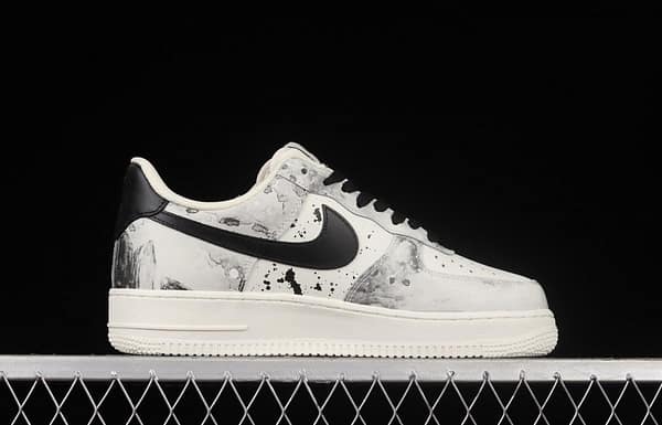 NIKE Air Force 11607 Low landscape ink painting Chinese limelight low-top casual board shoes BL1522-089 - Image 15