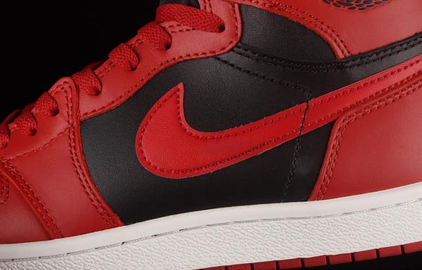 Air Jordan 1 Hi 85 reverses black and red forbids wearing high top basketball shoes BQ4422-600 - Image 8