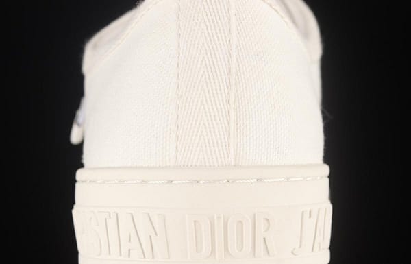Dior Walk'n Dior 21s embroidery series 3D canvas low upper shoes KCH369STCS900White - Image 7