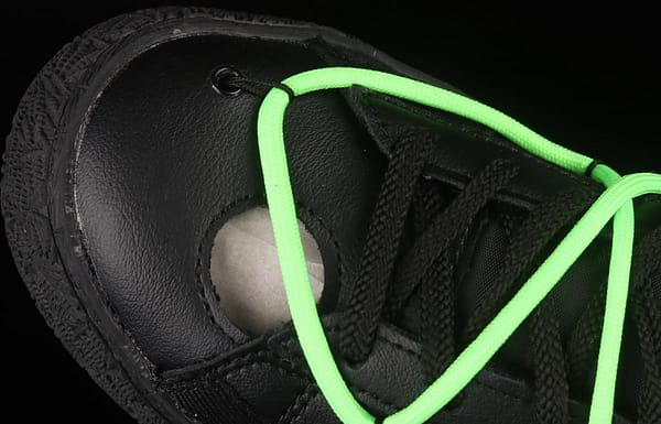 OFF-White x NIKE Blazer Low co-branded deconstruction style trailblazer low upper shoes DH7863-001 - Image 9