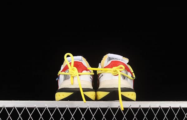 OFF-White x NIKE Blazer Low co-branded deconstruction style trailblazer low upper shoes DH7863-100 - Image 13