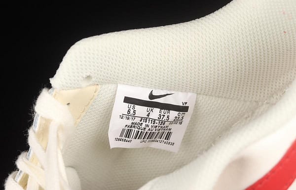 NIKE Air Force 1x 07 Low Air Force White and Red low-top Leisure Board shoes 315115-126 - Image 5