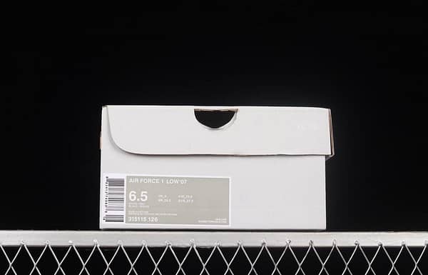 NIKE Air Force 1x 07 Low Air Force White and Red low-top Leisure Board shoes 315115-126 - Image 11