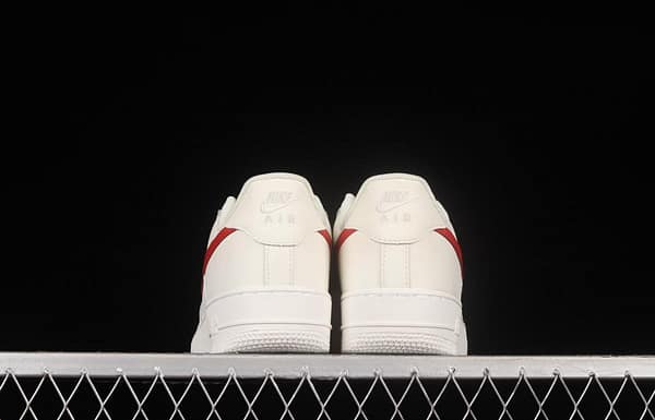 NIKE Air Force 1x 07 Low Air Force White and Red low-top Leisure Board shoes 315115-126 - Image 13