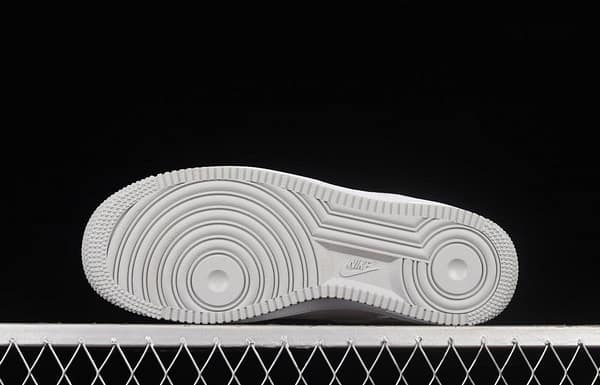 NIKE Air Force 1x07 Low gray-and-white color matching low-top casual board shoes AA6902-201 - Image 14