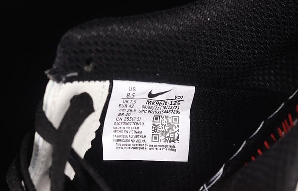 NIKE Air Force 1x 07 Low beige black color matching low-top casual board shoes MK9636-125 - Image 5