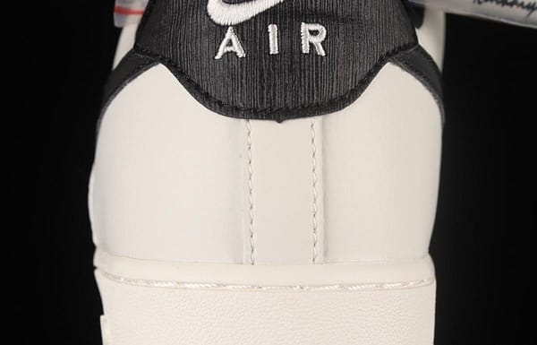 NIKE Air Force 1x 07 Low beige black color matching low-top casual board shoes MK9636-125 - Image 6