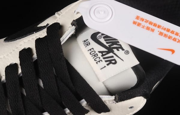 NIKE Air Force 1x 07 Low beige black color matching low-top casual board shoes MK9636-125 - Image 8