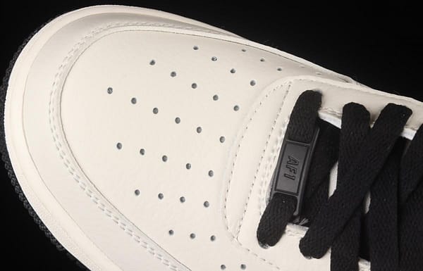 NIKE Air Force 1x 07 Low beige black color matching low-top casual board shoes MK9636-125 - Image 9