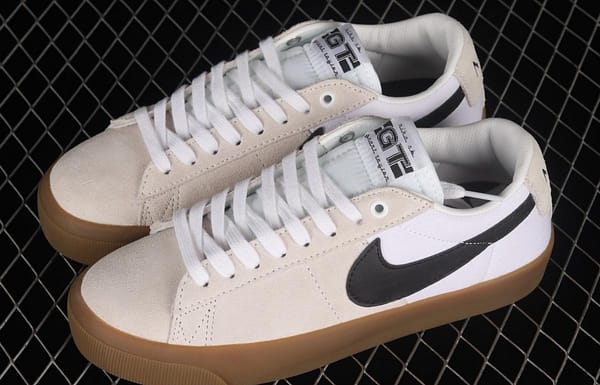 NIKE SB Zoom Blazer Low Pro GT QS Trail Blazers low-top casual board shoes DC7695-100 - Image 10