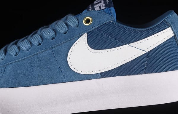 NIKE SB Zoom Blazer Low Pro GT QS Trail Blazers low-top casual board shoes DC7695-401 - Image 7