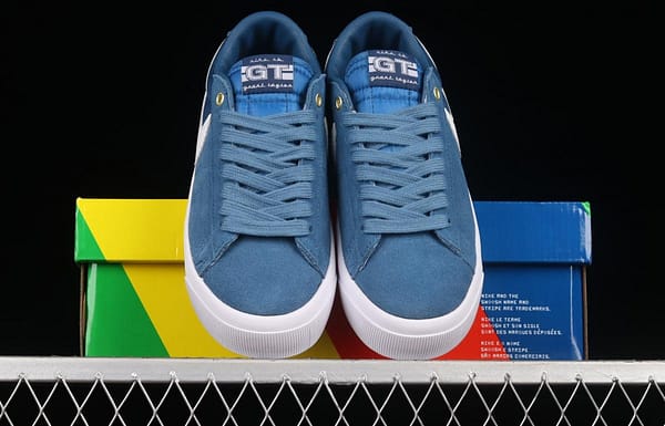 NIKE SB Zoom Blazer Low Pro GT QS Trail Blazers low-top casual board shoes DC7695-401 - Image 12