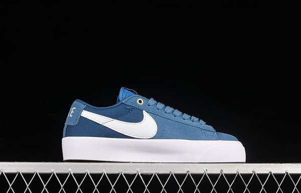 NIKE SB Zoom Blazer Low Pro GT QS Trail Blazers low-top casual board shoes DC7695-401 - Image 15