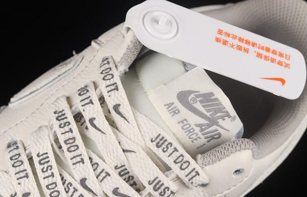 Stussy x NIKE Air Force 11607 Low Stussy co-named rice gray reflective low-top casual board shoes UN1815-802 - Image 8