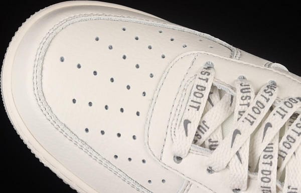 Stussy x NIKE Air Force 11607 Low Stussy co-named rice gray reflective low-top casual board shoes UN1815-802 - Image 9