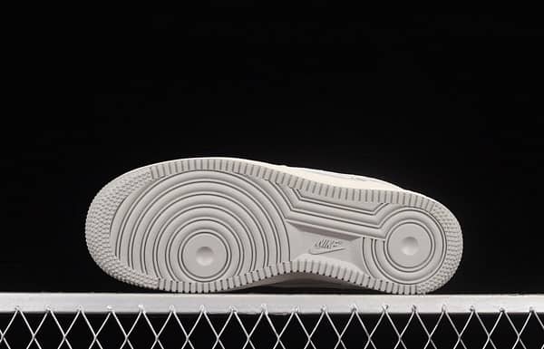 Stussy x NIKE Air Force 11607 Low Stussy co-named rice gray reflective low-top casual board shoes UN1815-802 - Image 15