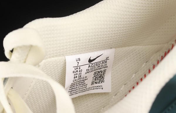 NIKE Air Force 1x07 Low rice white, dark green, low-top casual board shoes AQ2312-306 - Image 5