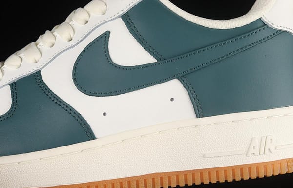 NIKE Air Force 1x07 Low rice white, dark green, low-top casual board shoes AQ2312-306 - Image 7