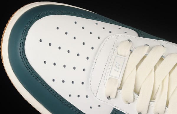 NIKE Air Force 1x07 Low rice white, dark green, low-top casual board shoes AQ2312-306 - Image 9