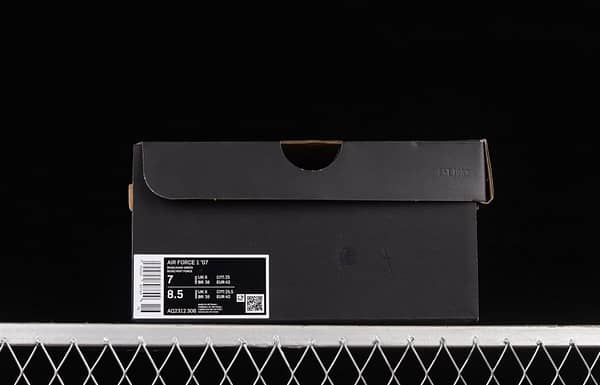 NIKE Air Force 1x07 Low rice white, dark green, low-top casual board shoes AQ2312-306 - Image 11
