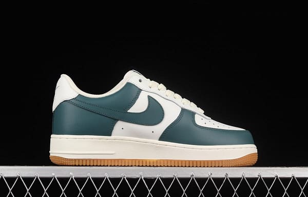 NIKE Air Force 1x07 Low rice white, dark green, low-top casual board shoes AQ2312-306 - Image 15
