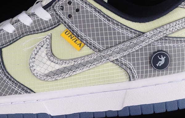 Unlon x NIKE SB DUNK Low co-branded dark blue and green SB buckled backboard fashion casual sneakers DJ9649-401 - Image 7