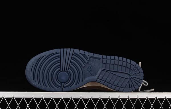 NIKE DUNK Low Retro Vibe style old deconstructed shoelace purple-brown beige white SB low-top sports leisure board shoes DD1391-700 - Image 14