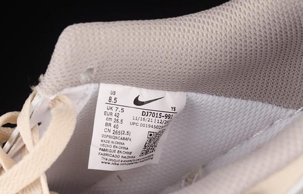 NIKE Air Force 1' 07 Low beige color 3M reflective low-top casual board shoes DJ7015-991 - Image 5