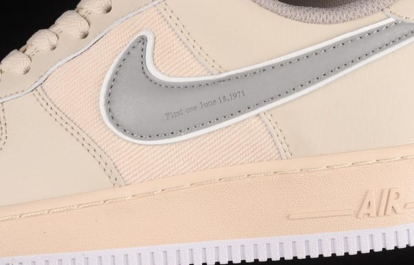 NIKE Air Force 1' 07 Low beige color 3M reflective low-top casual board shoes DJ7015-991 - Image 7