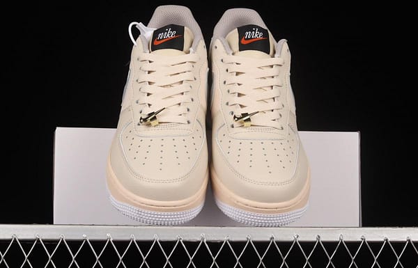 NIKE Air Force 1' 07 Low beige color 3M reflective low-top casual board shoes DJ7015-991 - Image 13