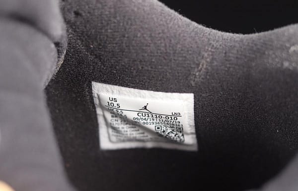 Air Jordan 4 Retro Black Cat black cat head frosted CU1110-010 - Image 5