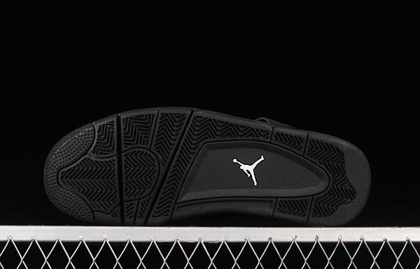 Air Jordan 4 Retro Black Cat black cat head frosted CU1110-010 - Image 14
