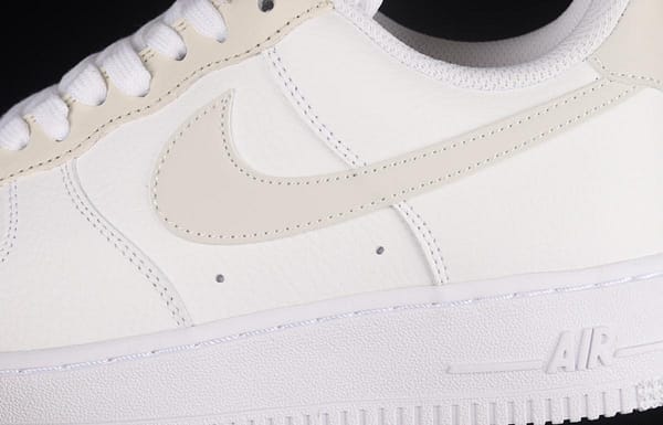 NIKE Air Force 1x 07 Low meter silver gray color 3M reflective low-top casual board shoes 315115-168 - Image 7
