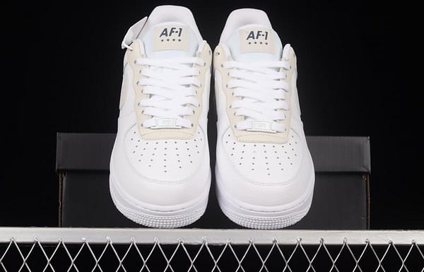 NIKE Air Force 1x 07 Low meter silver gray color 3M reflective low-top casual board shoes 315115-168 - Image 12