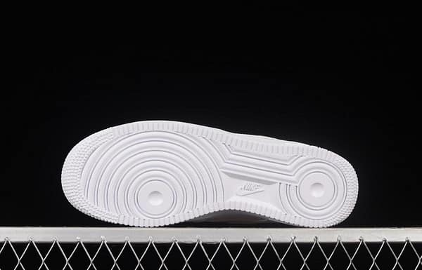 NIKE Air Force 1x 07 Low meter silver gray color 3M reflective low-top casual board shoes 315115-168 - Image 14