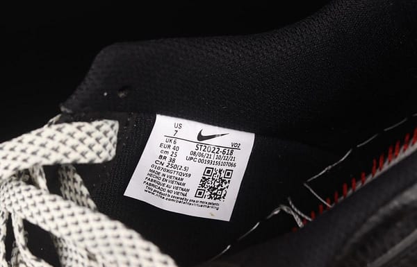 Stussy x NIKE Air Force 1 Low Stussy co-signed black and white reflective star low-top casual board shoes ST2022-618 - Image 5