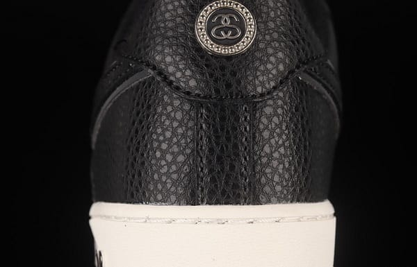 Stussy x NIKE Air Force 1 Low Stussy co-signed black and white reflective star low-top casual board shoes ST2022-618 - Image 6